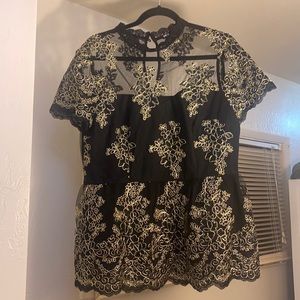 Boston proper Ina,black end gold,size L,I bought it in Boston proper